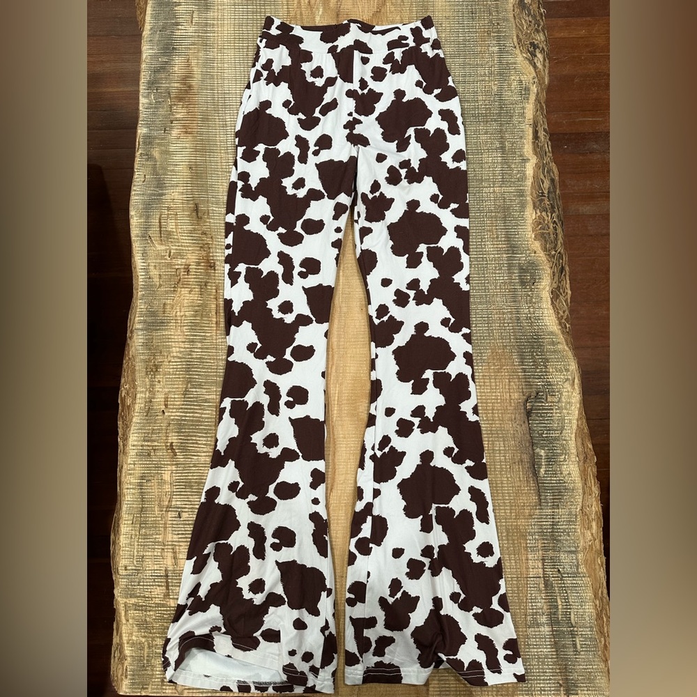 Cow Print Leggings